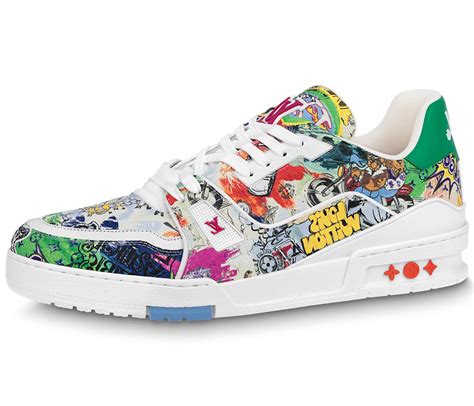 Louis Vuitton LV Trainer Comic Motifs Multi (SS23)